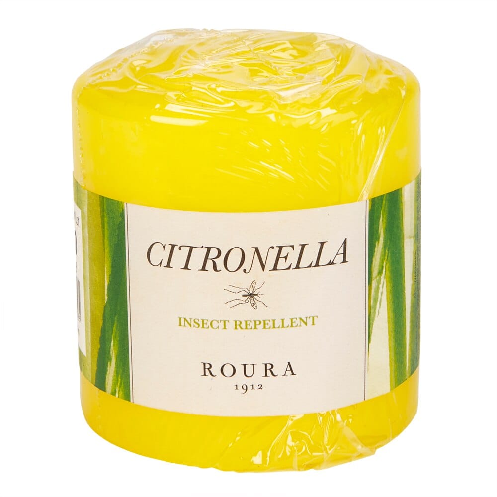 Citronella Insect Repellent Pillar Candle