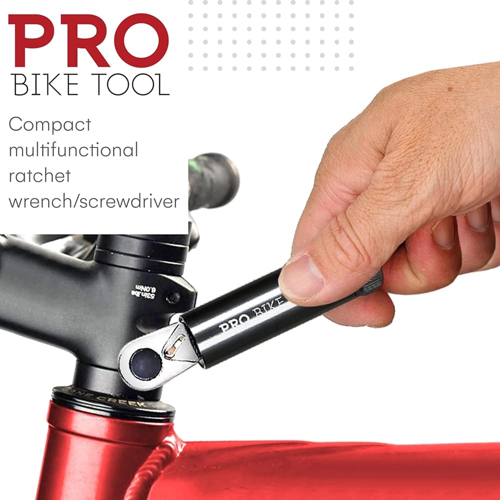 PRO BIKE TOOL Air Ratchet Wrench, Black