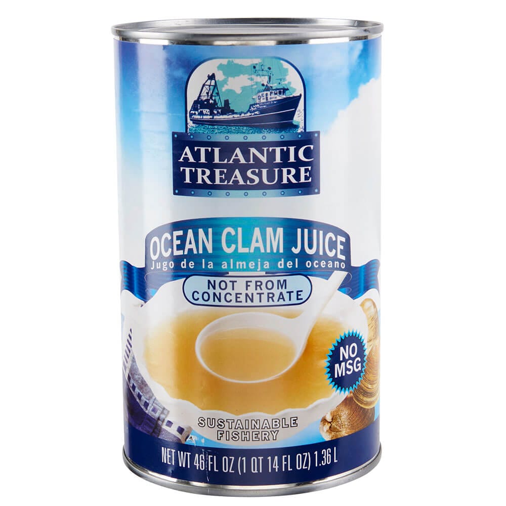 Atlantic Treasure Ocean Clam Juice, 46 oz