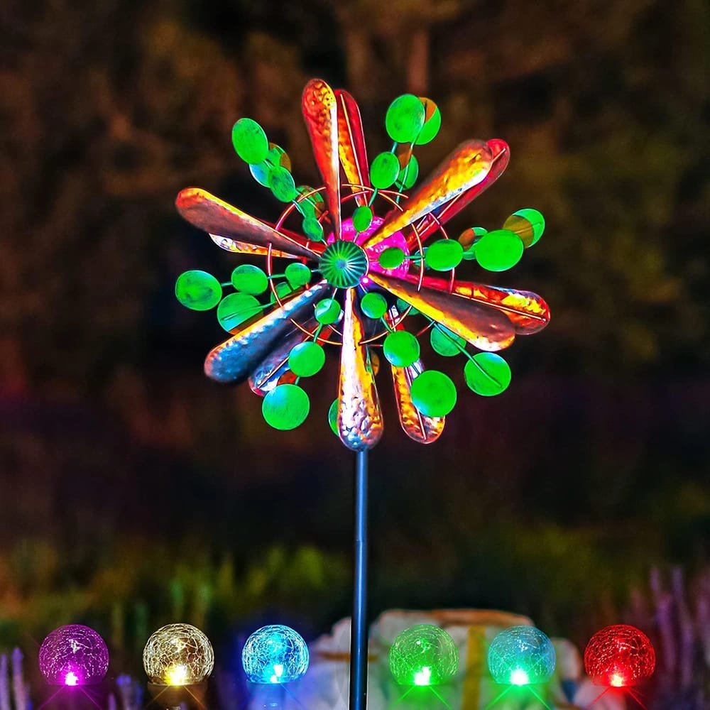 SteadyDoggie Solar Wind Spinner