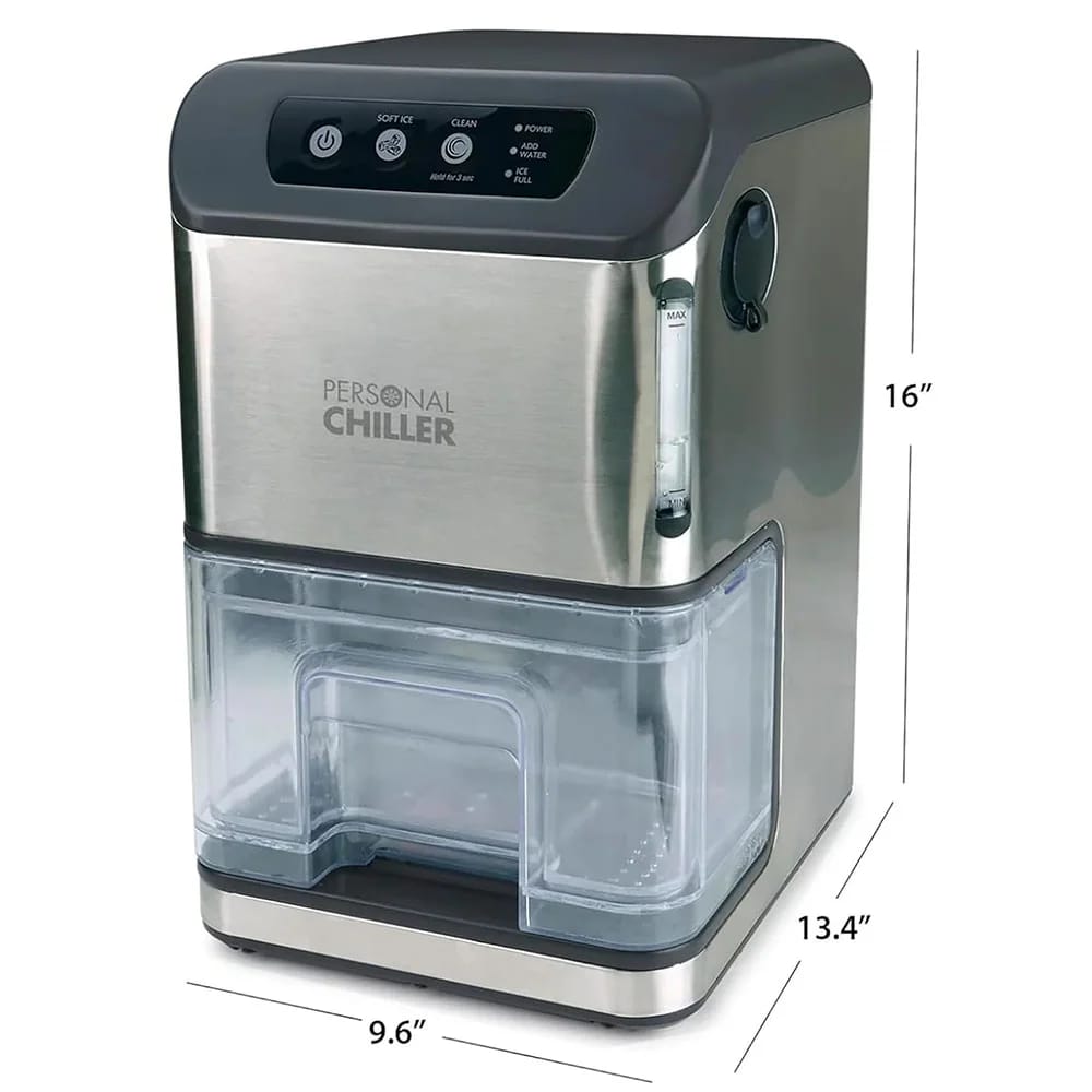 PERSONAL CHILLER Soft Nugget Ice Maker