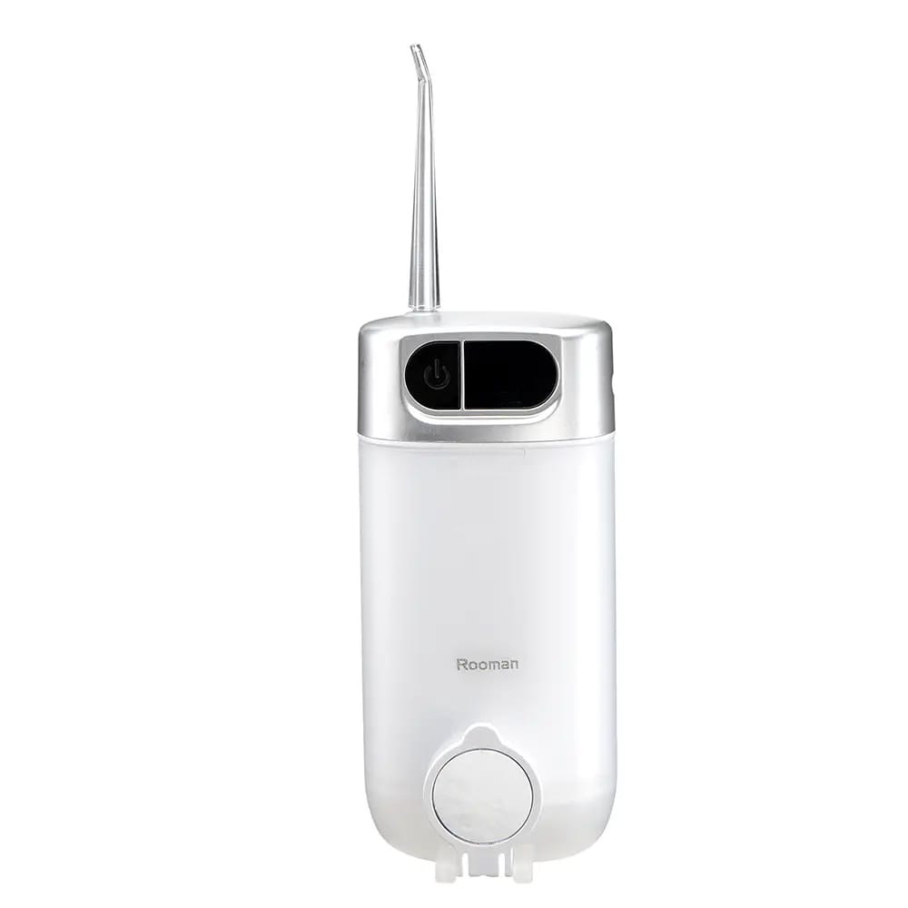 Rooman Portable Dental Water Flosser, White