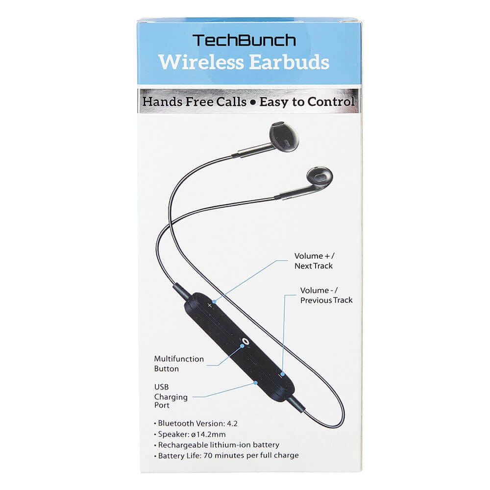 TechBunch Sport Style Bluetooth Earbuds