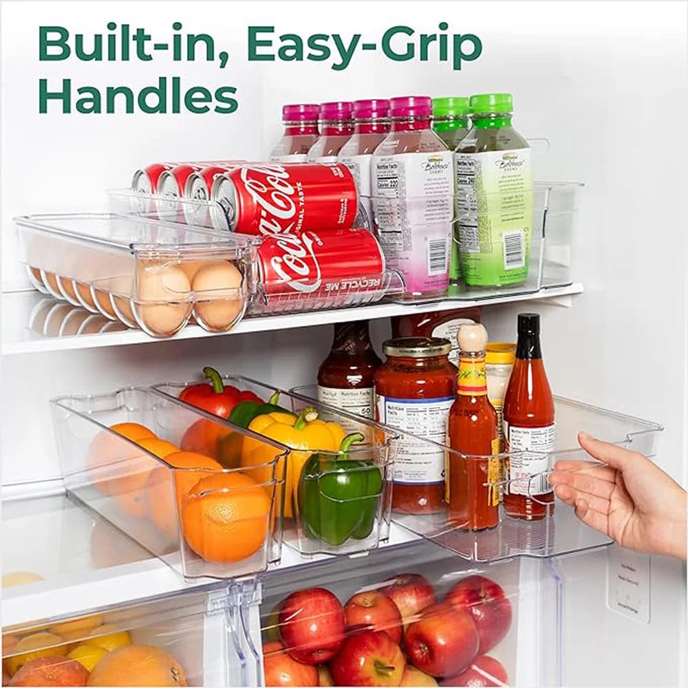 Greenco Refrigerator Organizer Bins