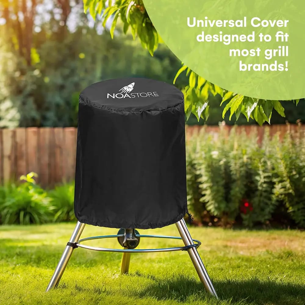 Noa Store 18" Grill Cover, Black