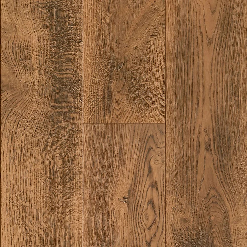 Bellawood 1/2" Carbonized White Oak Wire Brushed Engineered Hardwood Flooring, Brown, 30.92 sq. ft. ($8.09/sq. ft.)