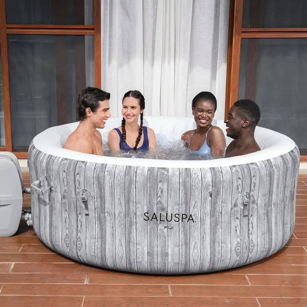 Bestway SaluSpa 71" x 26" Fiji Hot Tub Spa with Air Jets