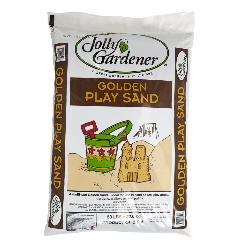Jolly Gardener Golden Play Sand, 50 lbs