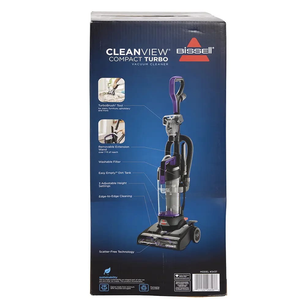 BISSELL CleanView Compact Turbo Vacuum Cleaner