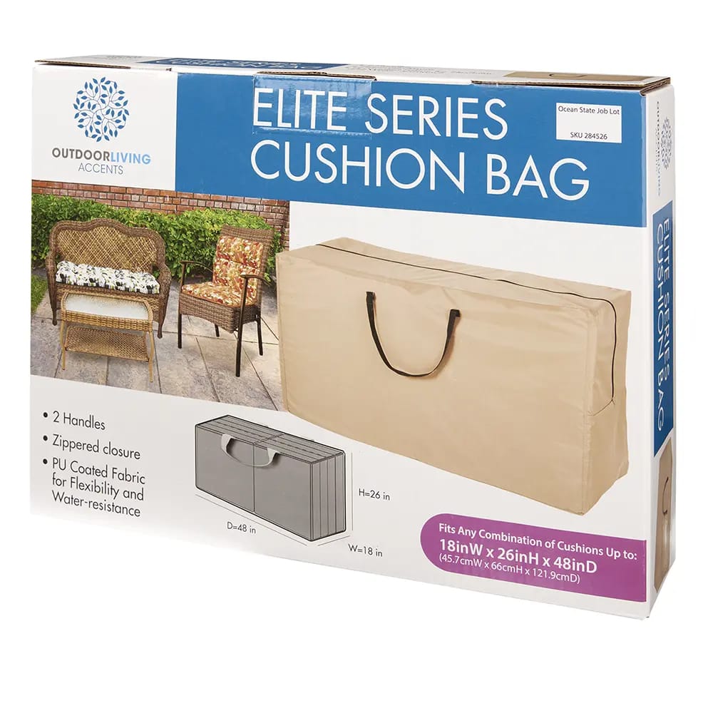 Outdoor Living Accents Elite Series Cushion Bag, 48"