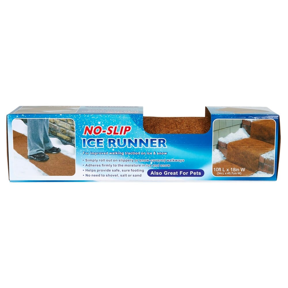 10' No-Slip Coir Ice Runner