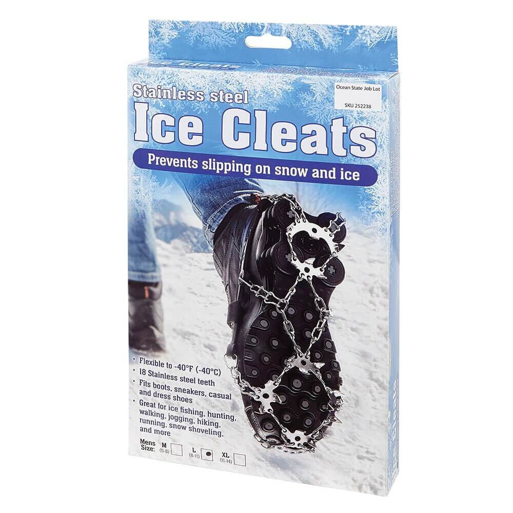 Heavy-Duty Stainless Steel Ice Cleats