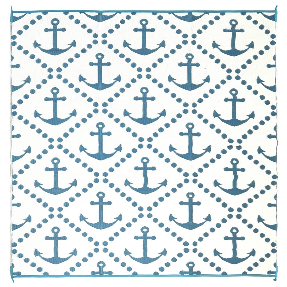 Aurora 9'x9' Reversible Patio Rug