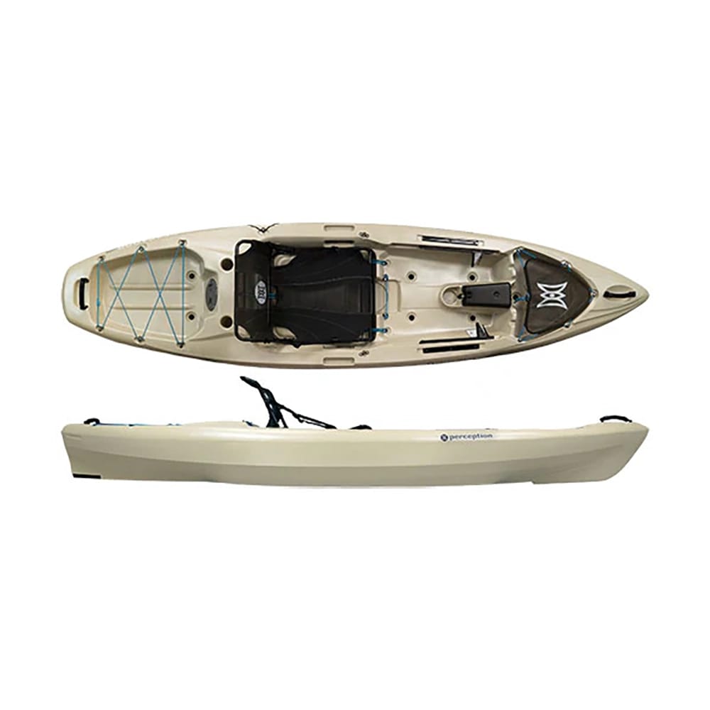 Perception Pescador 10.0 Fishing Kayak, Tan