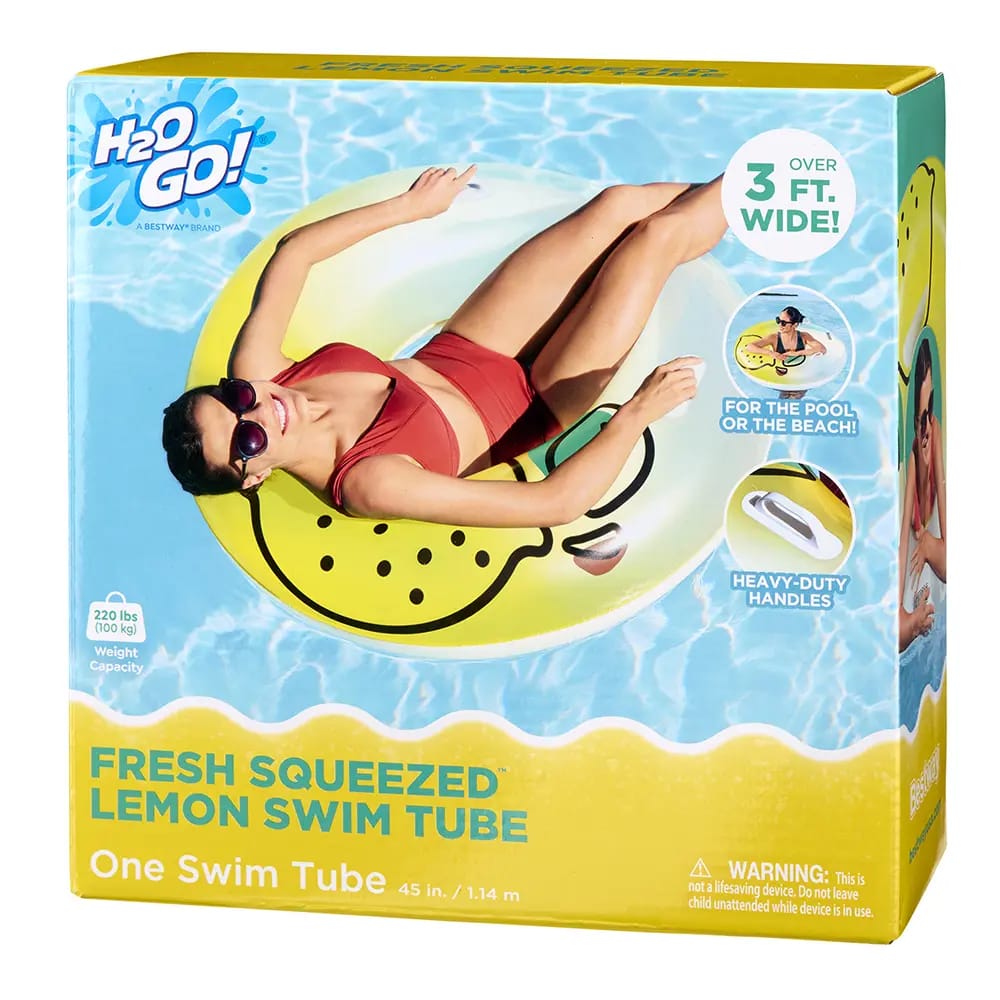 H20 Go! Fresh Squeezed Lemon Swim Tube