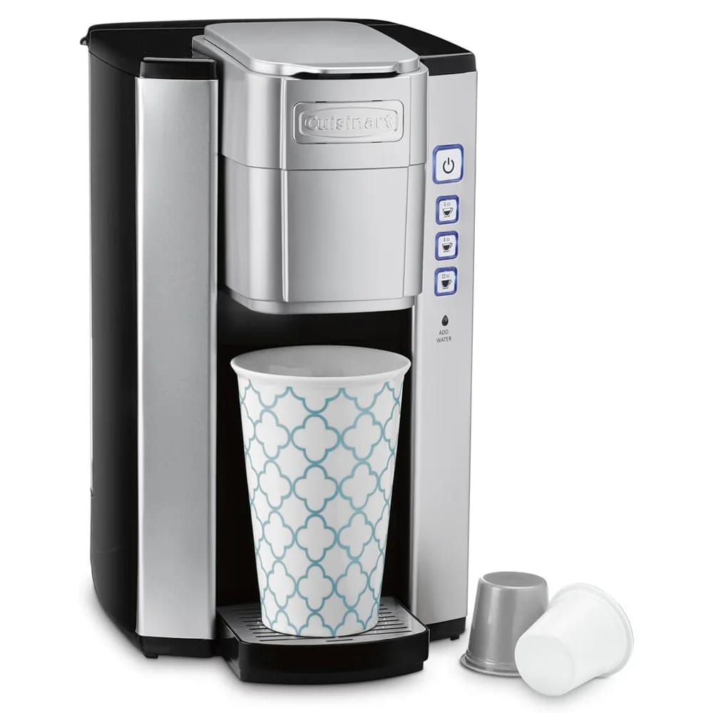 Cuisinart Single-Serve Stainless Steel Coffee Maker (Factory Refurbished)