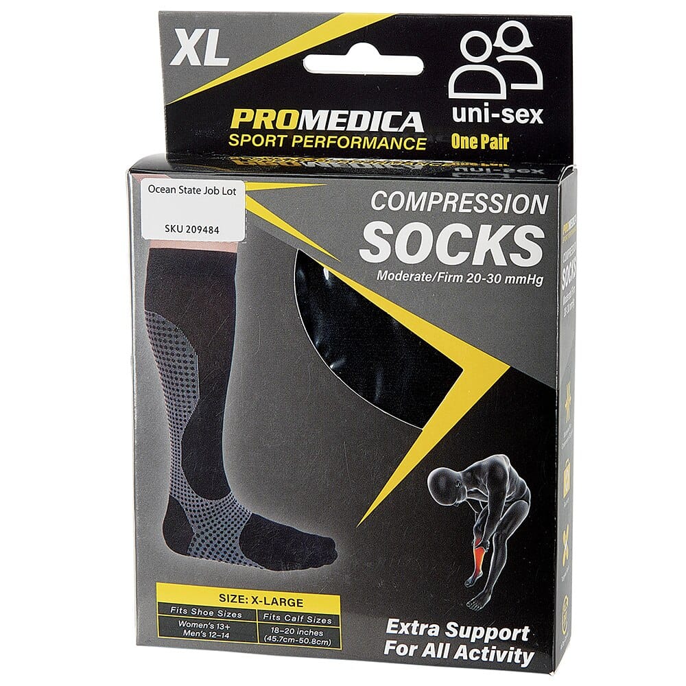 Promedica Sport Performance Uni-Sex Compression Socks, X-Large