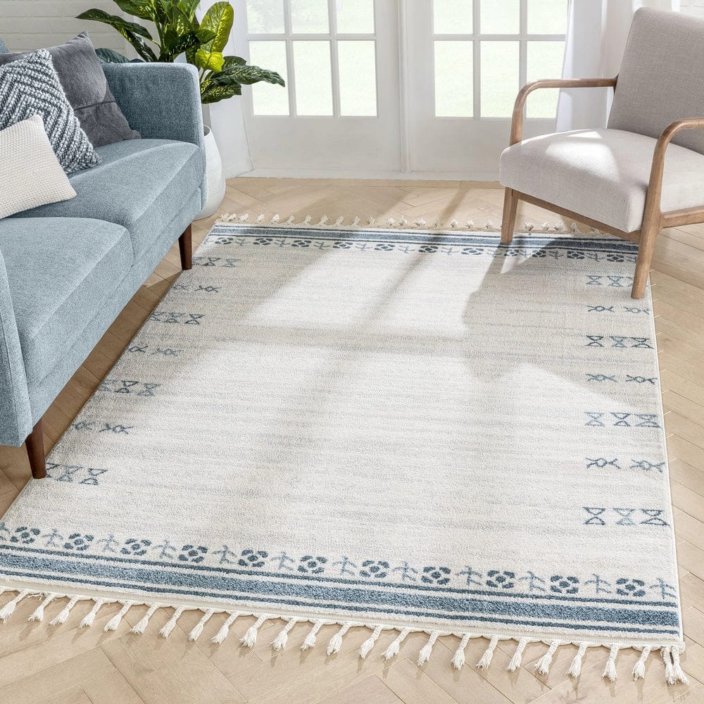 Well Woven Serenity Area Rug, 7'10" x 9'10", Capa Ivory Blue