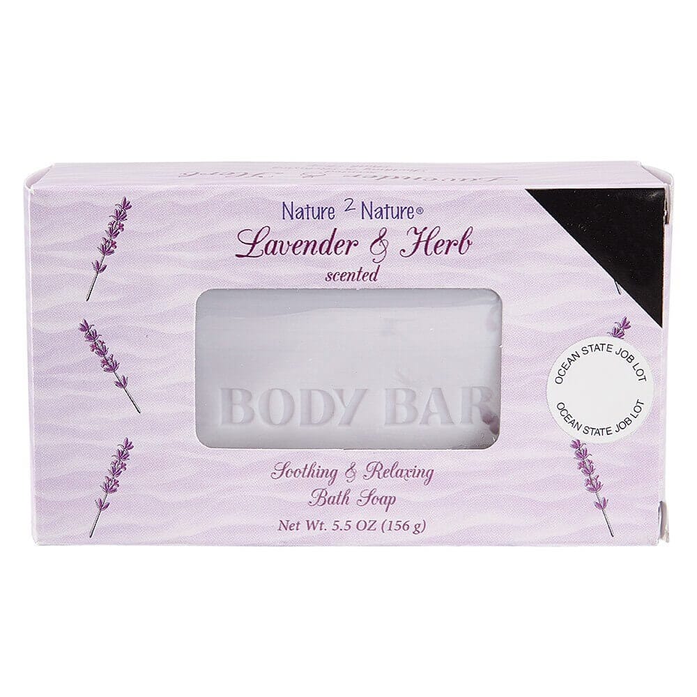 Nature 2 Nature Lavender & Herb Bath Soap, 5.5 oz