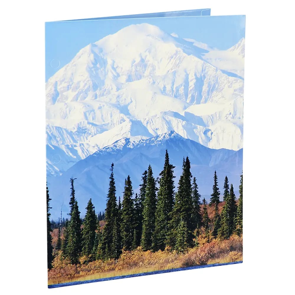 Fashion Laminated 2 Pocket Nature Folder