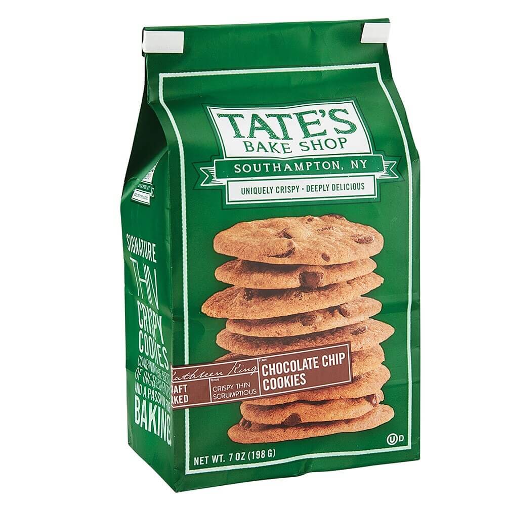 Tate's Bake Shop Chocolate Chip Cookies, 7 oz