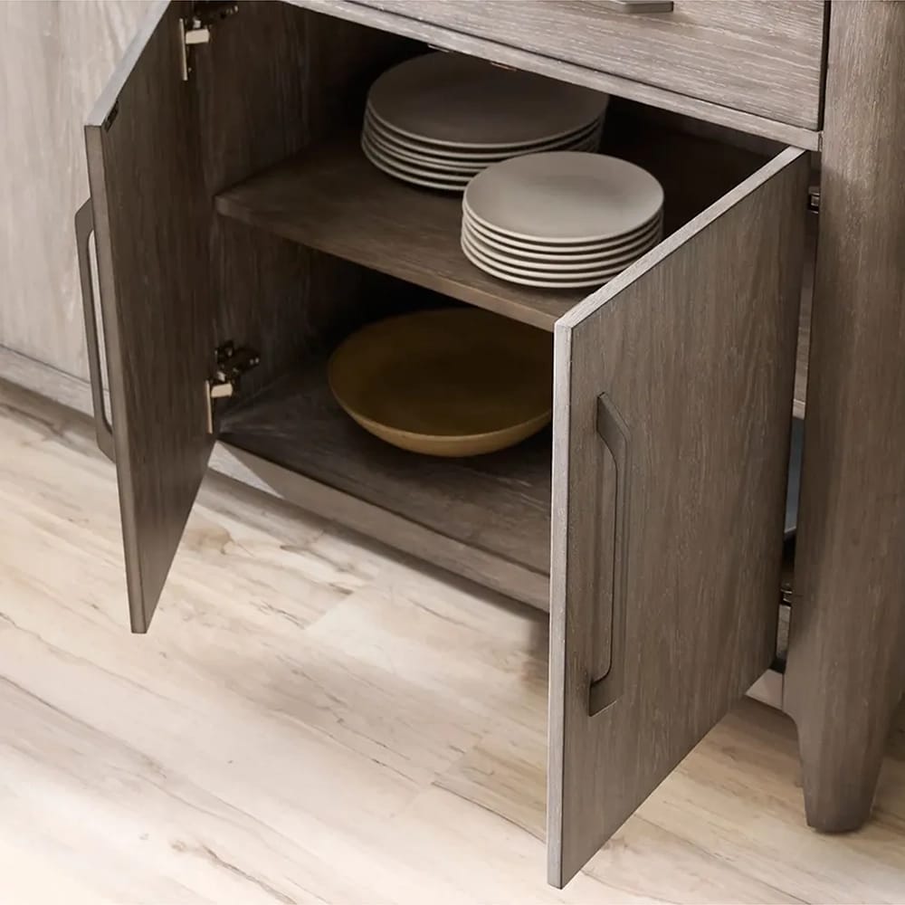 Drew & Jonathan Home Castleton Buffet, Gray