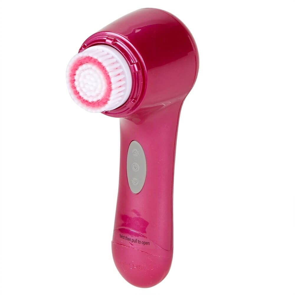 Vivitar Simply Beautiful Facial Power Brush, Pink