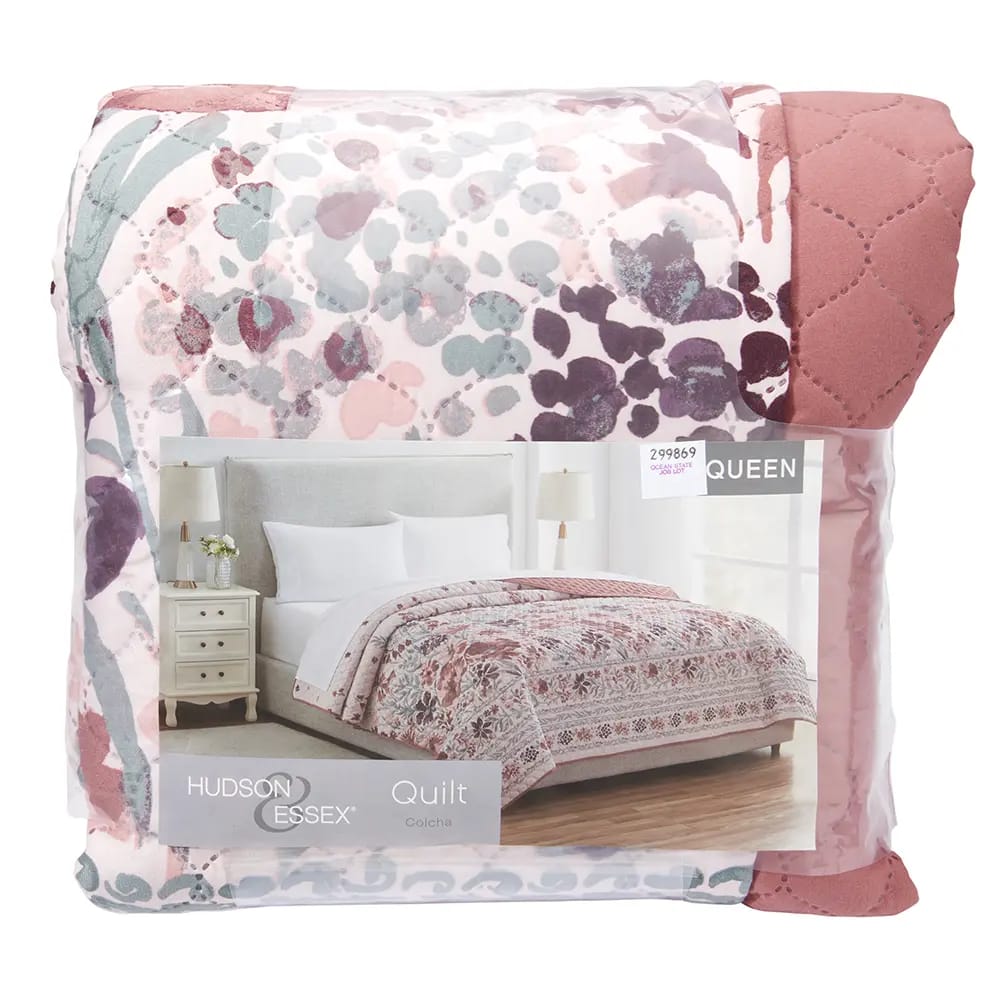 Hudson & Essex Printed Queen Quilt