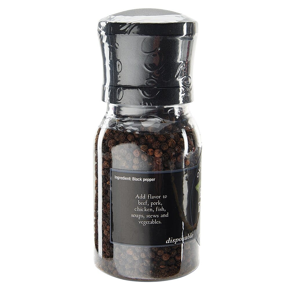 Olde Thompson Malabar Black Pepper with Grinder, 4.9 oz