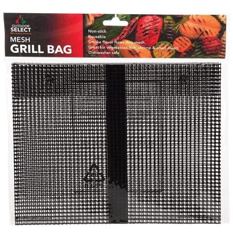 Outdoor Select Reusable Mesh Grill Bag