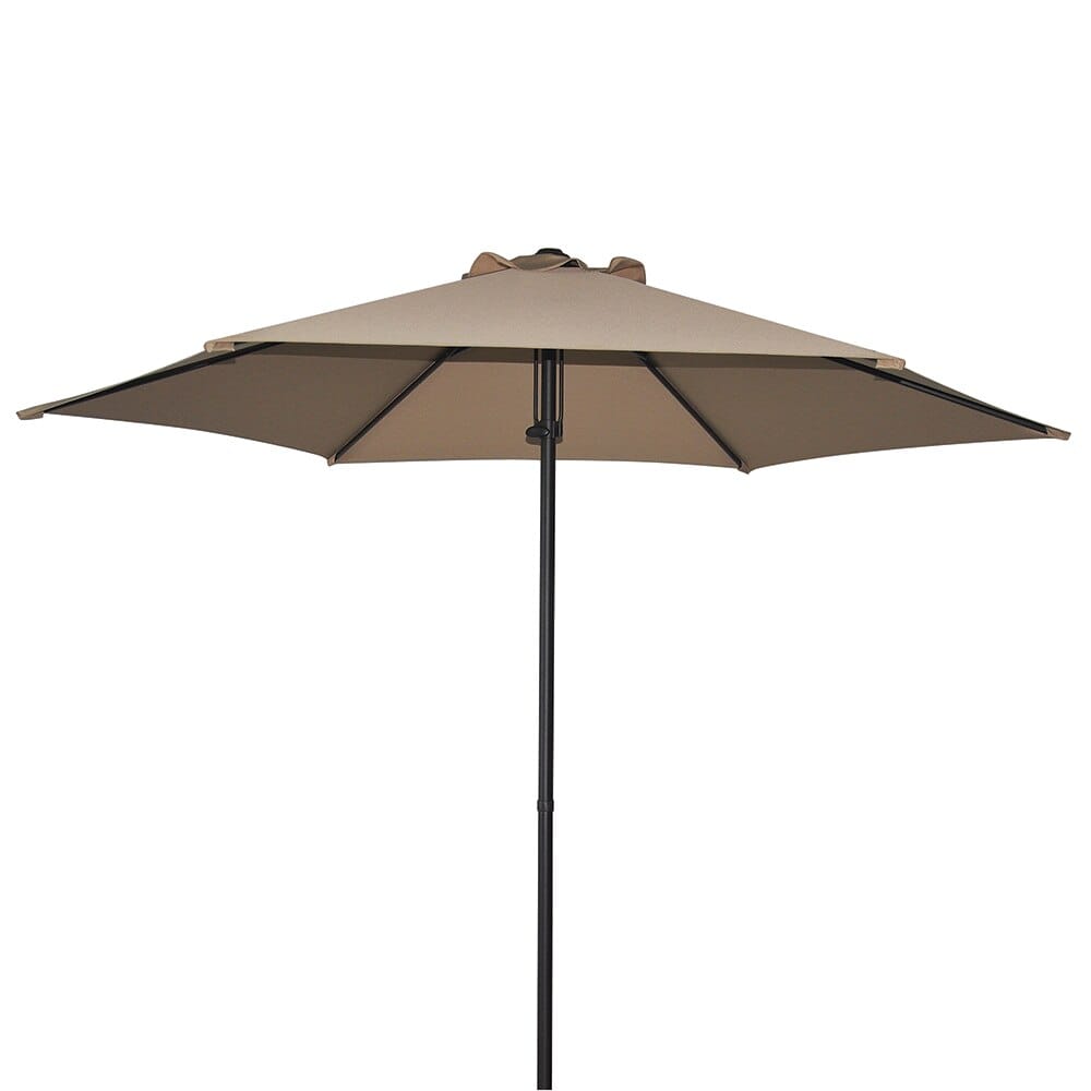 7.5' Wind Resistant Steel Patio Umbrella with Push Lift