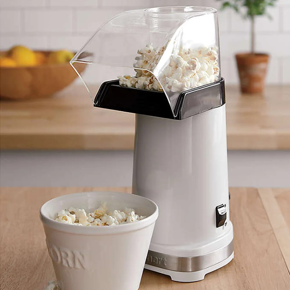 Cuisinart EasyPop Hot Air Popcorn Maker, White (Factory Refurbished)