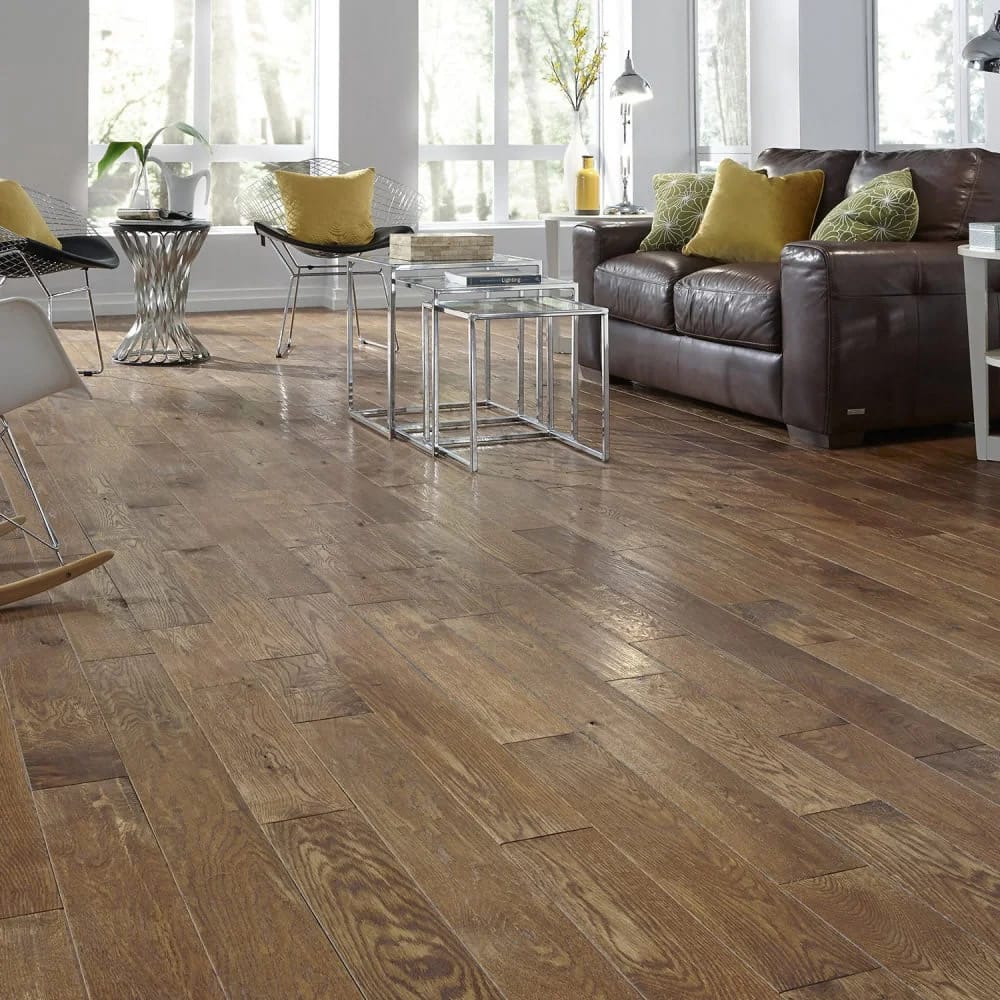 Bellawood 3/4" Paradise Valley Oak Solid Hardwood Flooring, Brown, 23.5 sq. ft. ($7.45/sq. ft.)