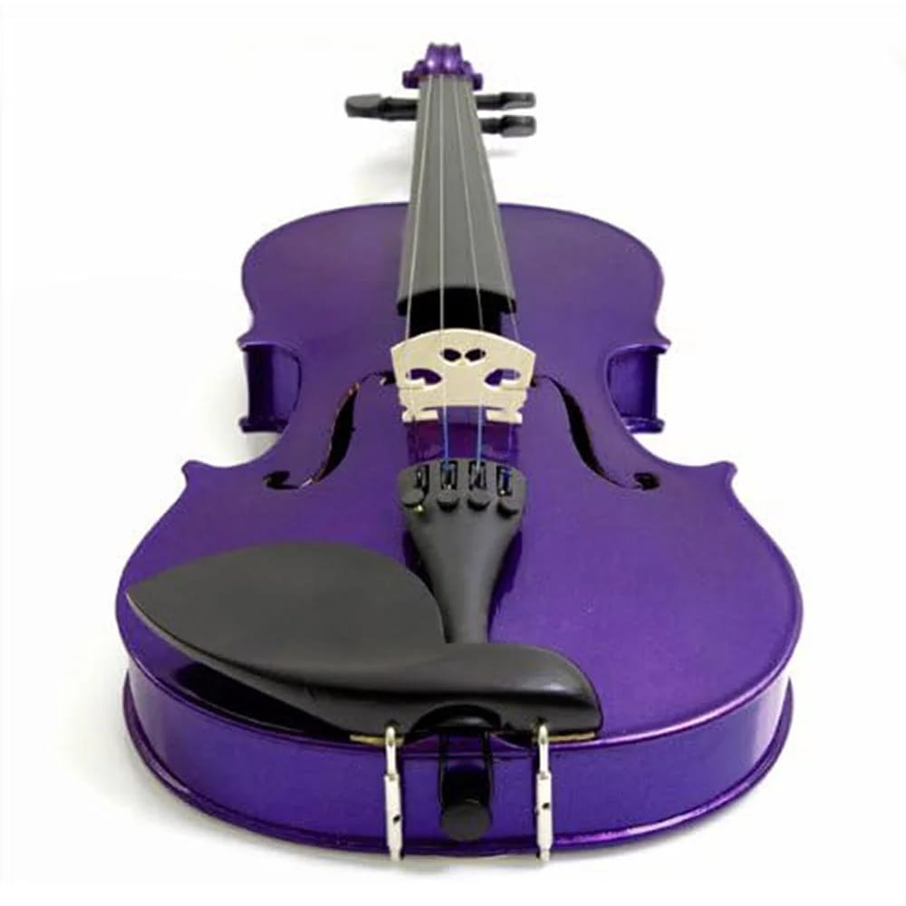 Mendini 16" Solid Wood Viola, Purple