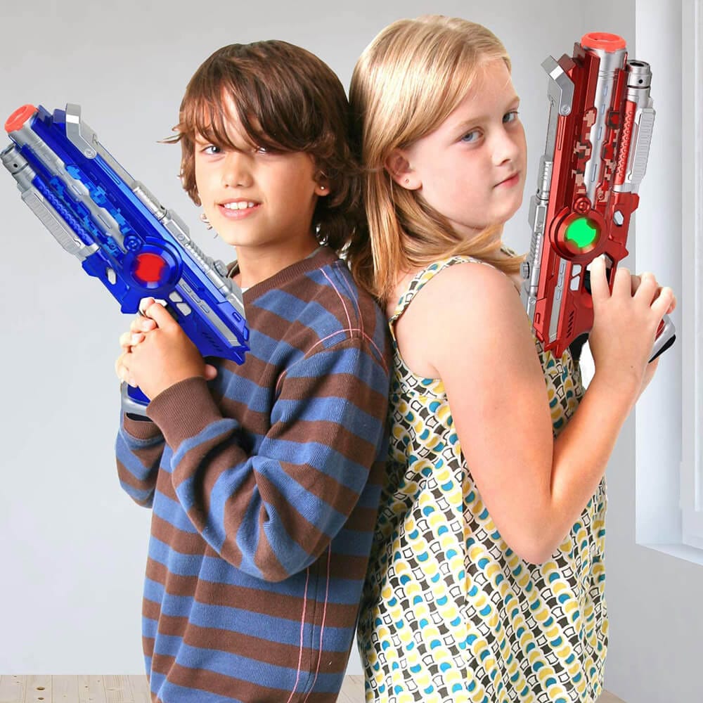 Click N' Play Multiplayer Laser Tag Shooting Game Set