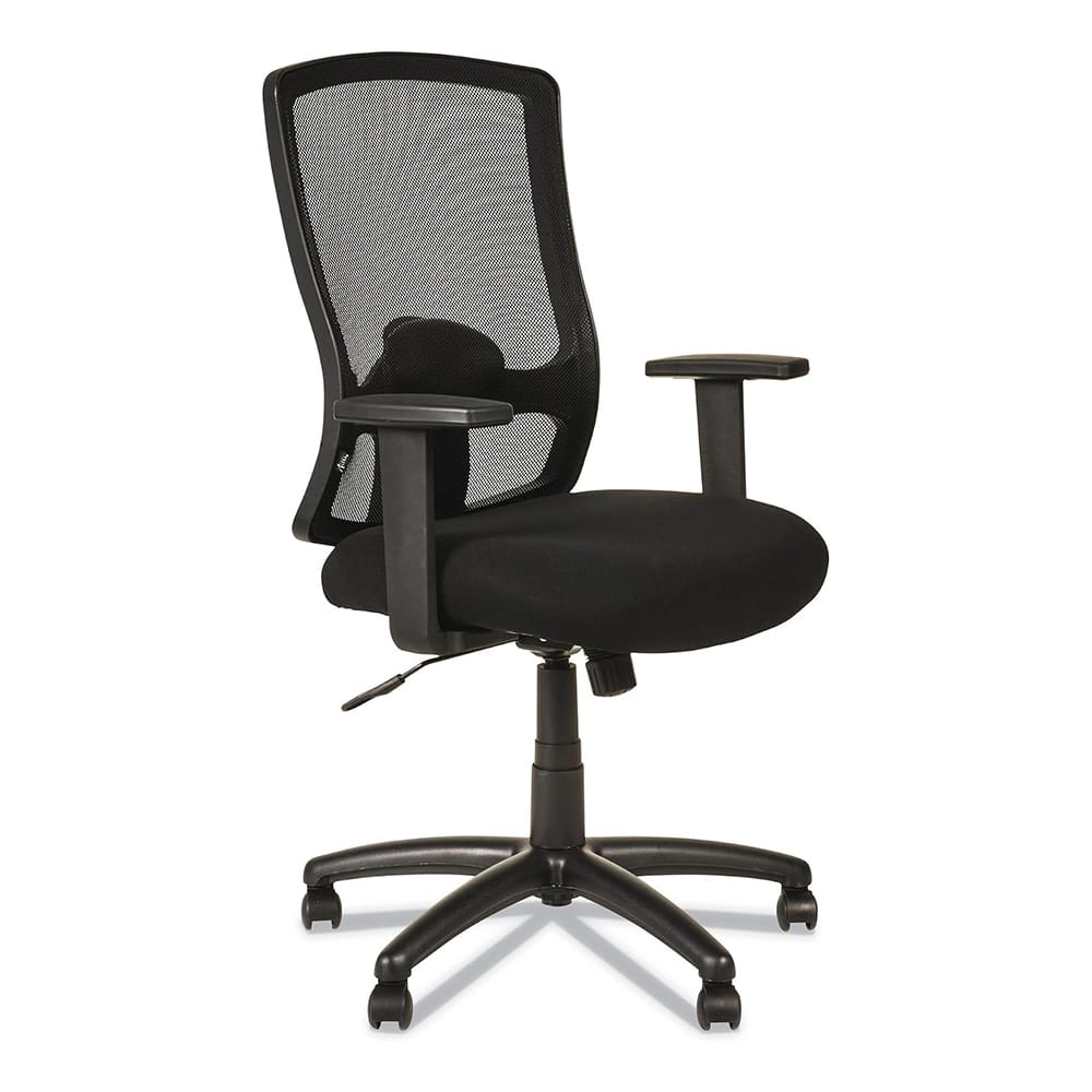 Alera Etros Series Mesh Mid-Back Chair, Black