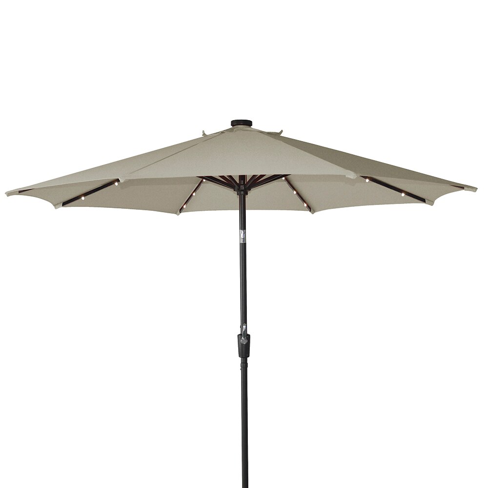 labor day patio umbrella sale Treasure Garden 9' Auto Tilt with Sunbrella Fabric Bronze / Henna resistant frame and included base 9' Aluminum Market Umbrella with