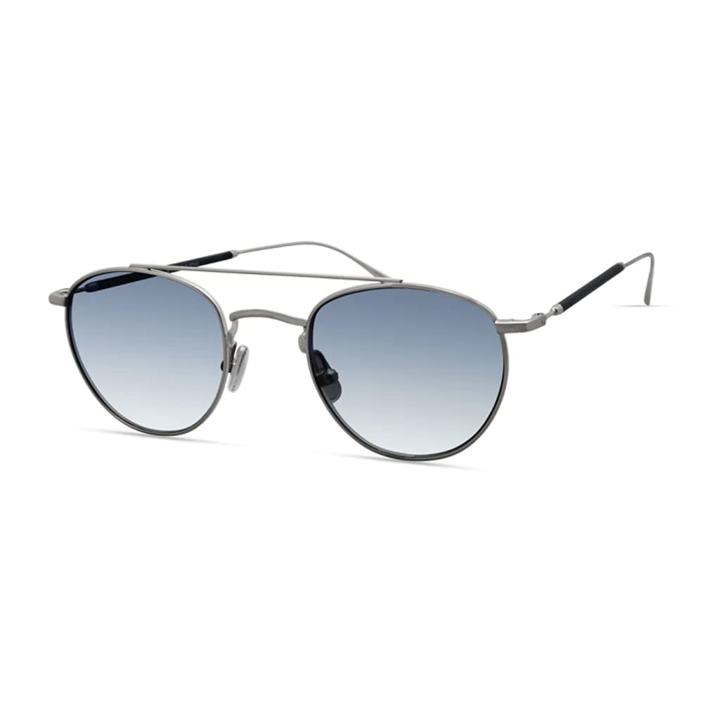 Derek Lam Loraine Sunglasses, Silver/Navy