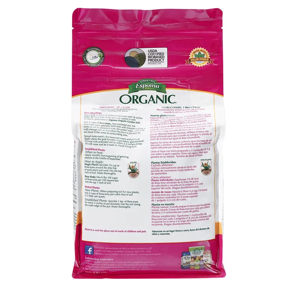 Espoma Organic Rose-Tone, 4 lbs