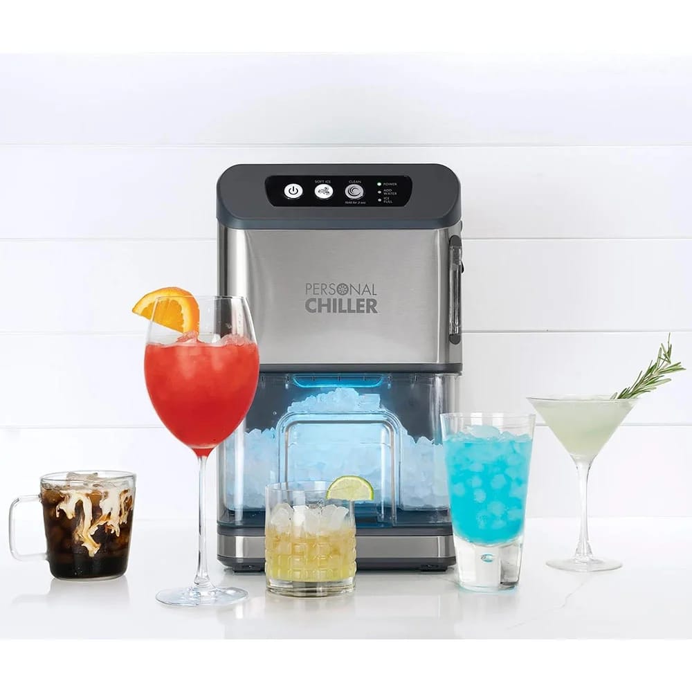 PERSONAL CHILLER Soft Nugget Ice Maker