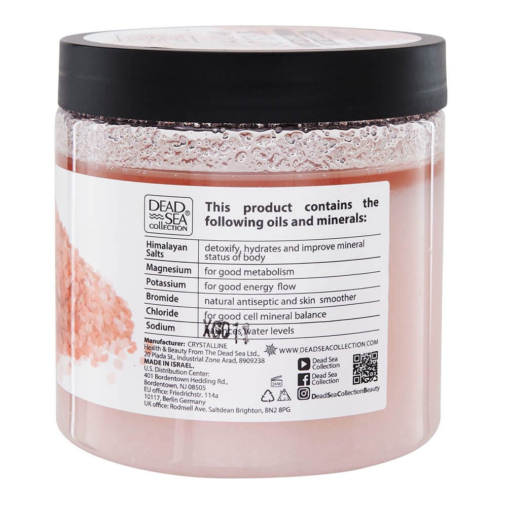 Dead Sea Himalayan Salt Scrub, 23.28 oz