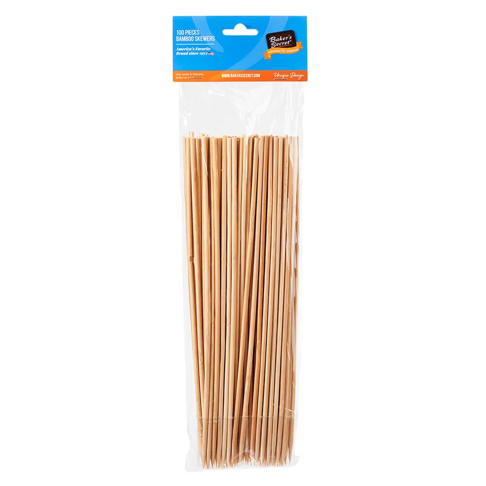 Baker's Choice Bamboo Skewers, 100 Count