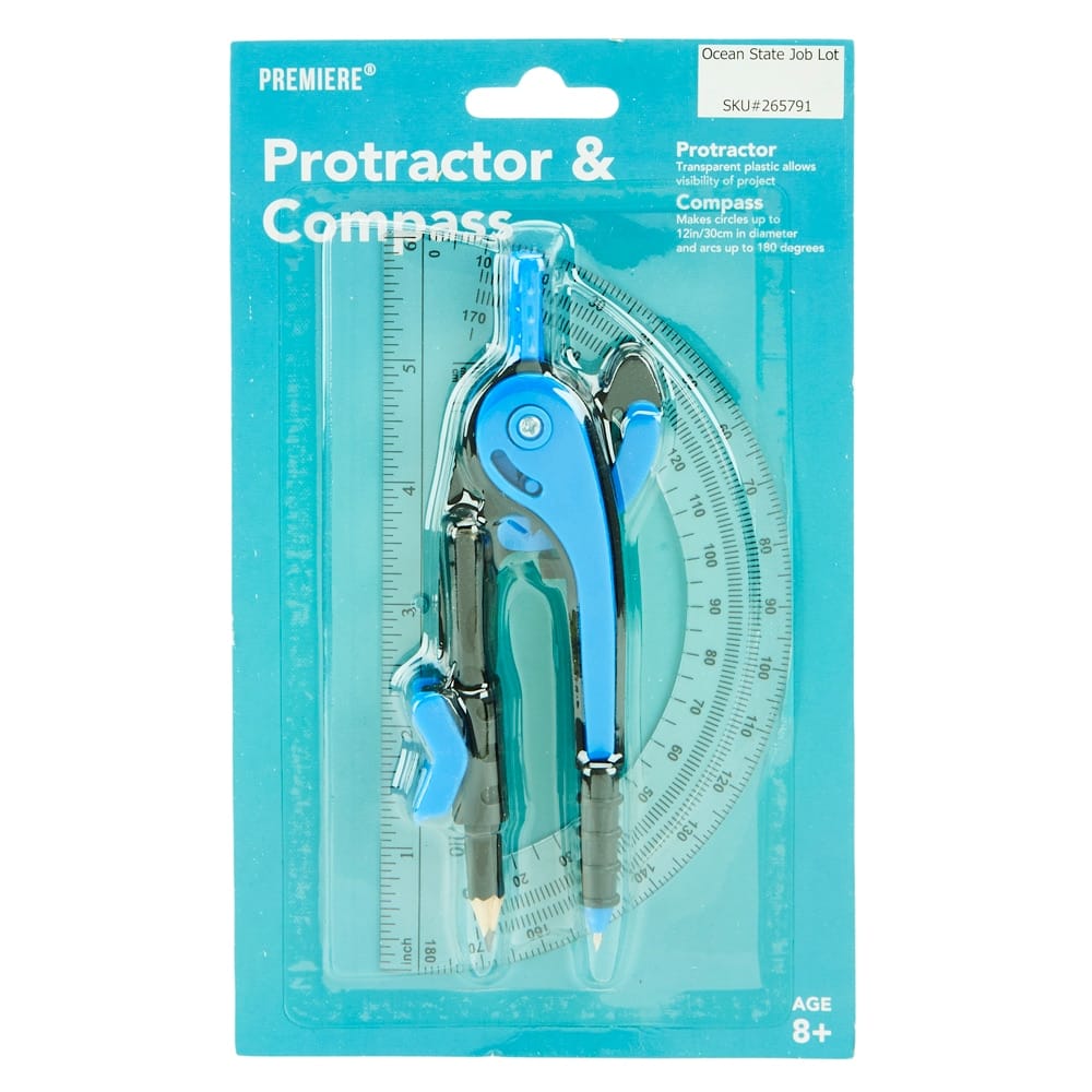 Premiere Protractor and Compass