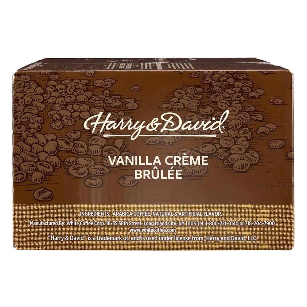 Harry David Medium Roast Vanilla Creme Brulee Coffee Cups, 80 ct