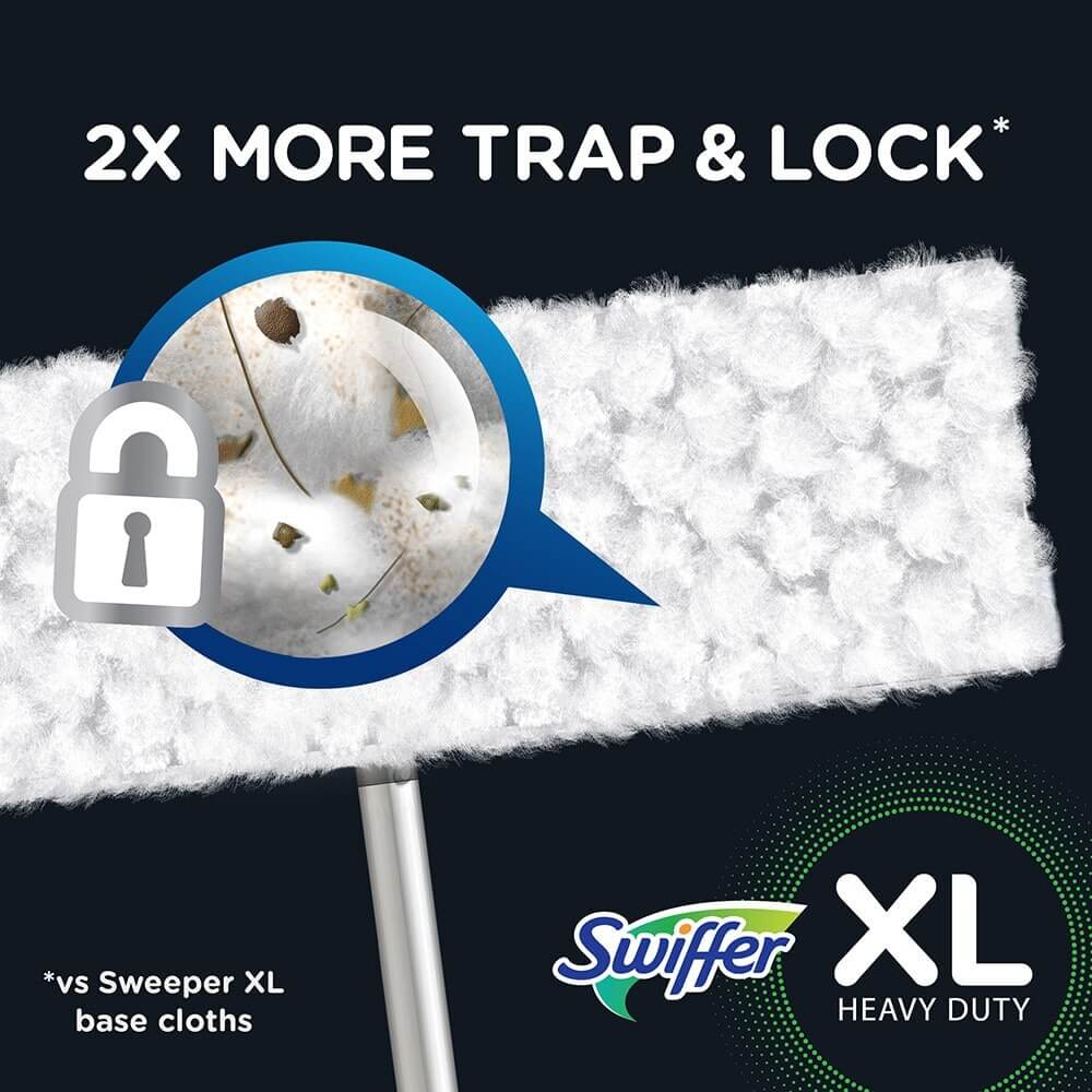 Swiffer Sweeper XL Heavy-Duty Multi-Surface Dry Cloth Refills, 10-count