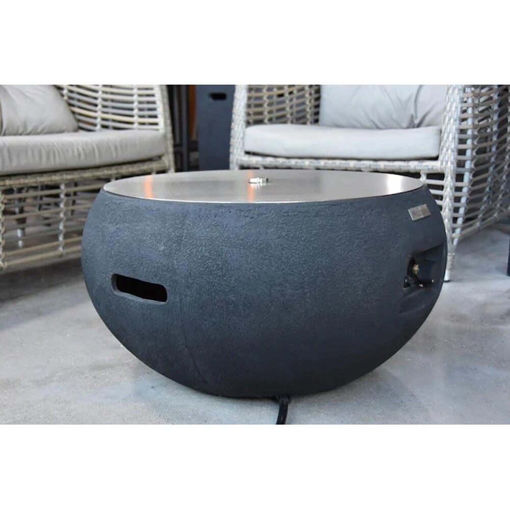 Modeno York 27" Propane Fire Bowl with Cover