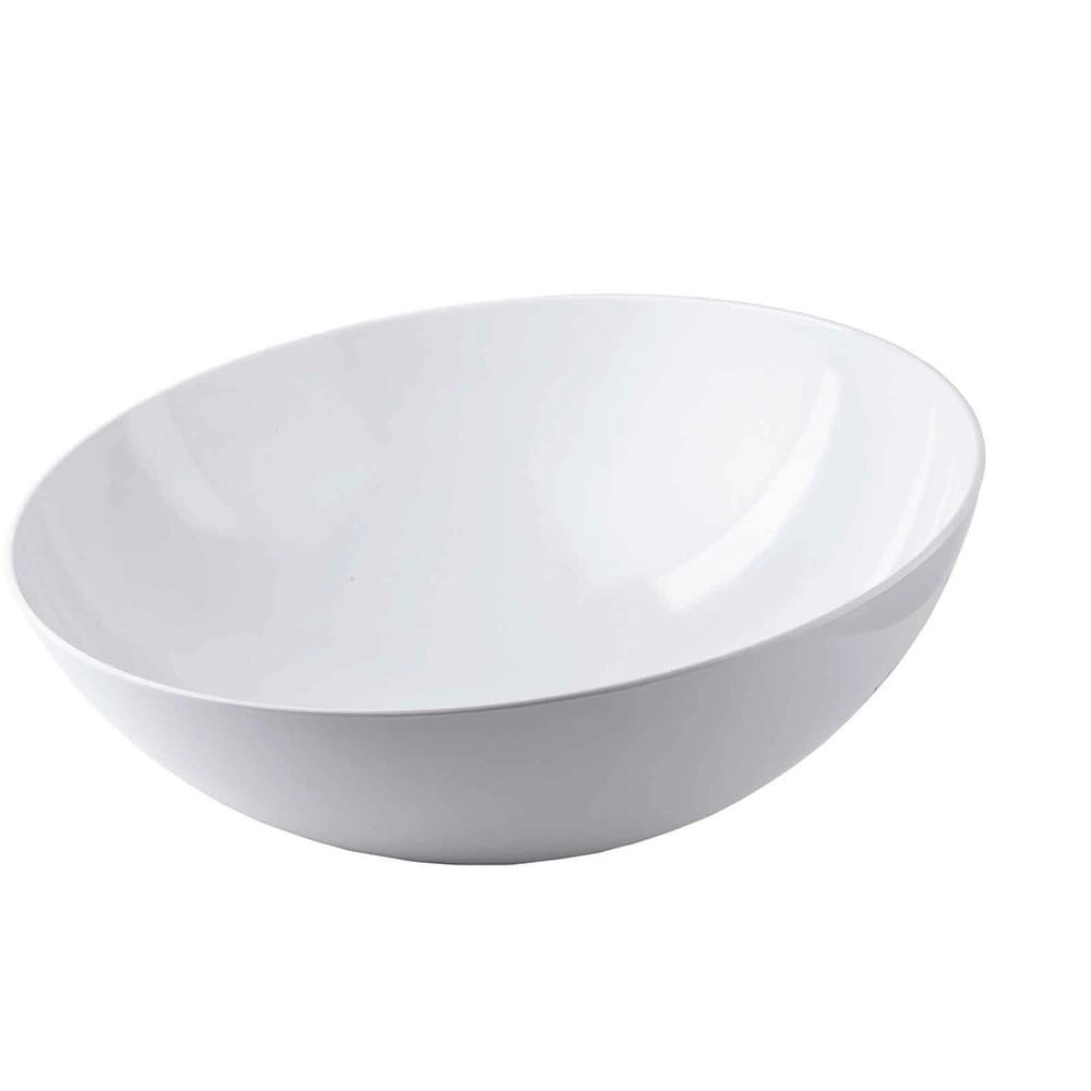 TableCraft 20 Quart Serving Bowl, White