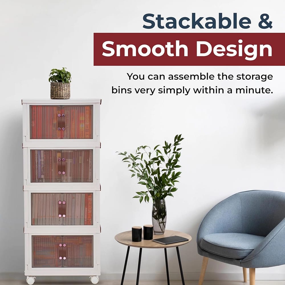 G-Rack Stackable Storage Organizer, Set of 4