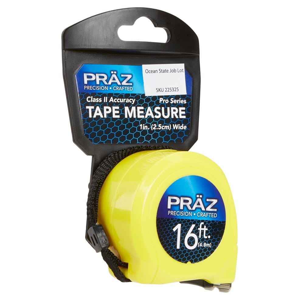 PRAZ Tape Measure, 16'