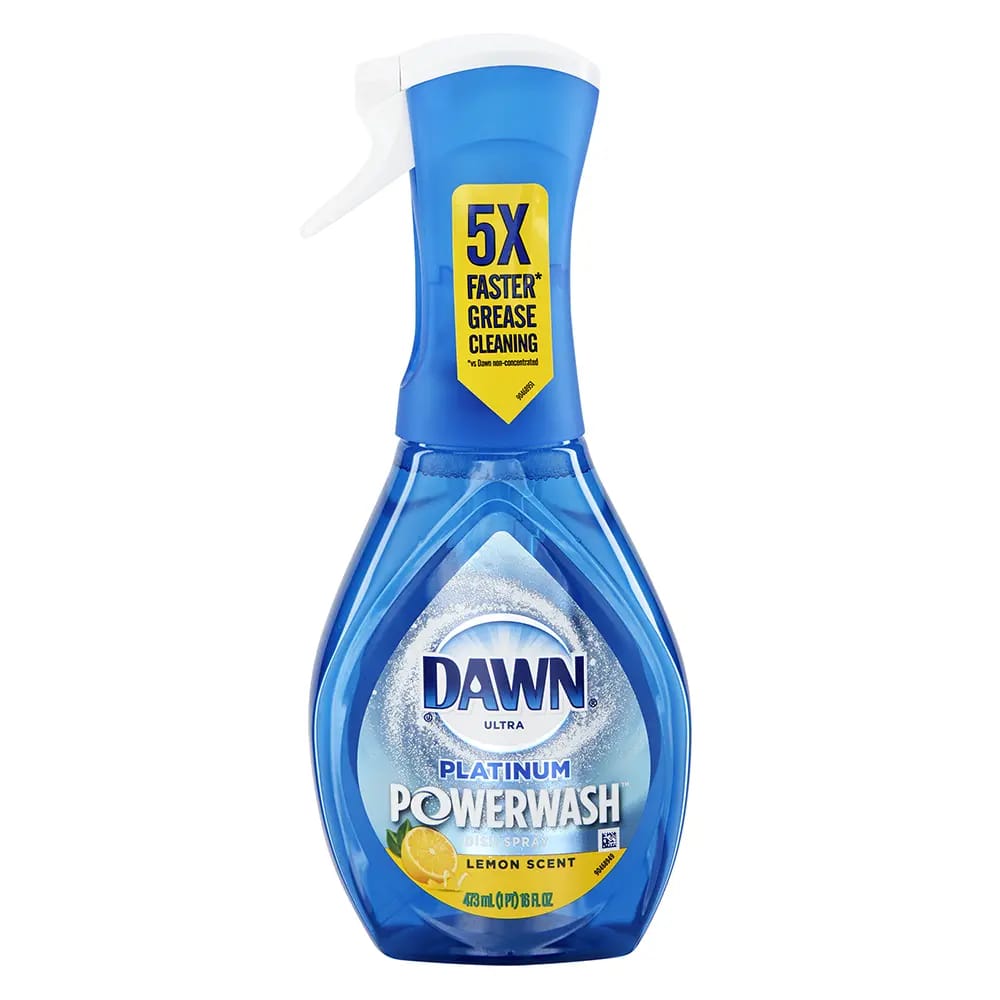 Dawn Ultra Platinum Power wash Lemon Scent Dish Spray, 16 oz